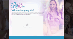 Desktop Screenshot of lilyxo.com